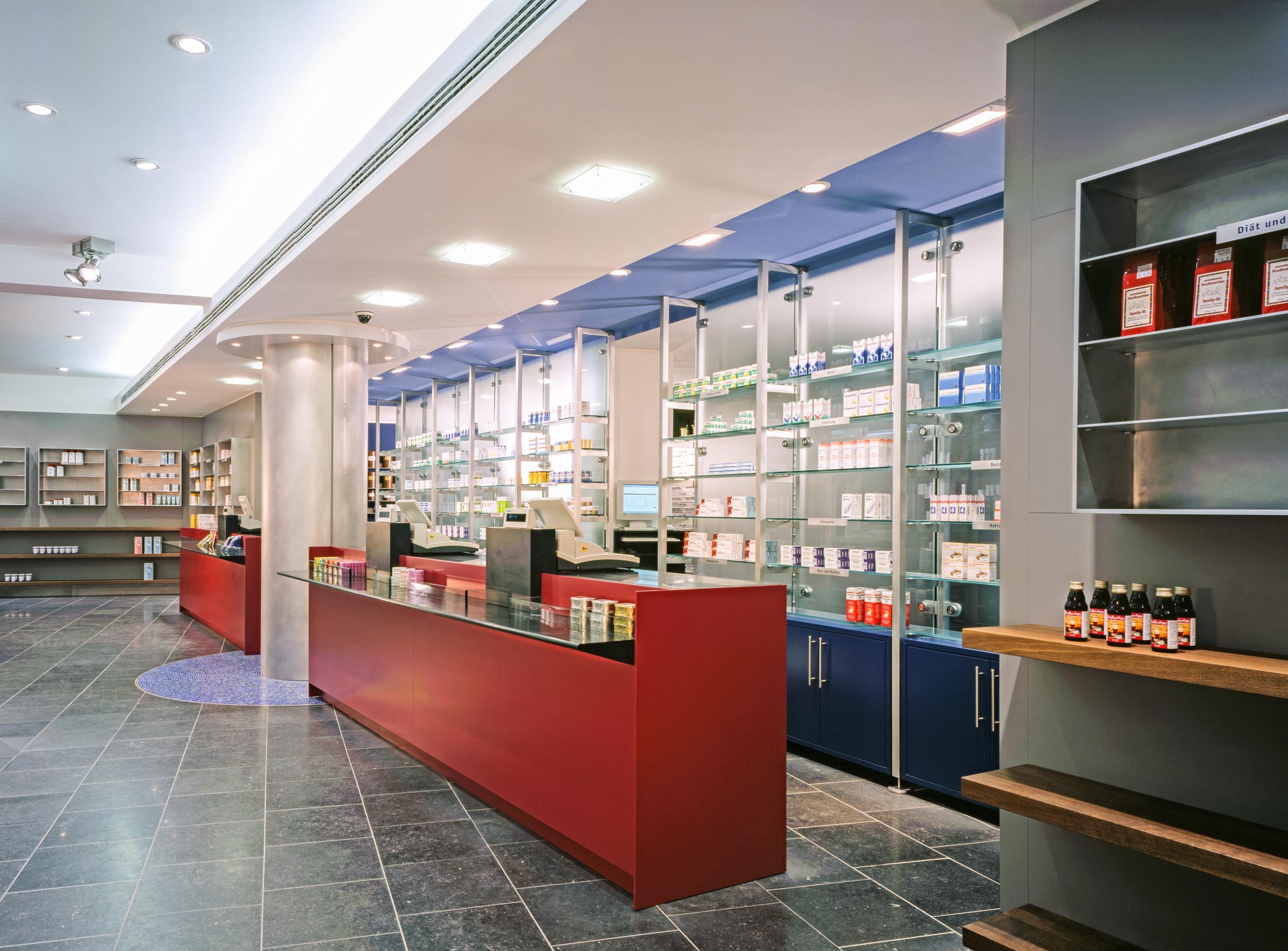 Prescription counter and medicine display
