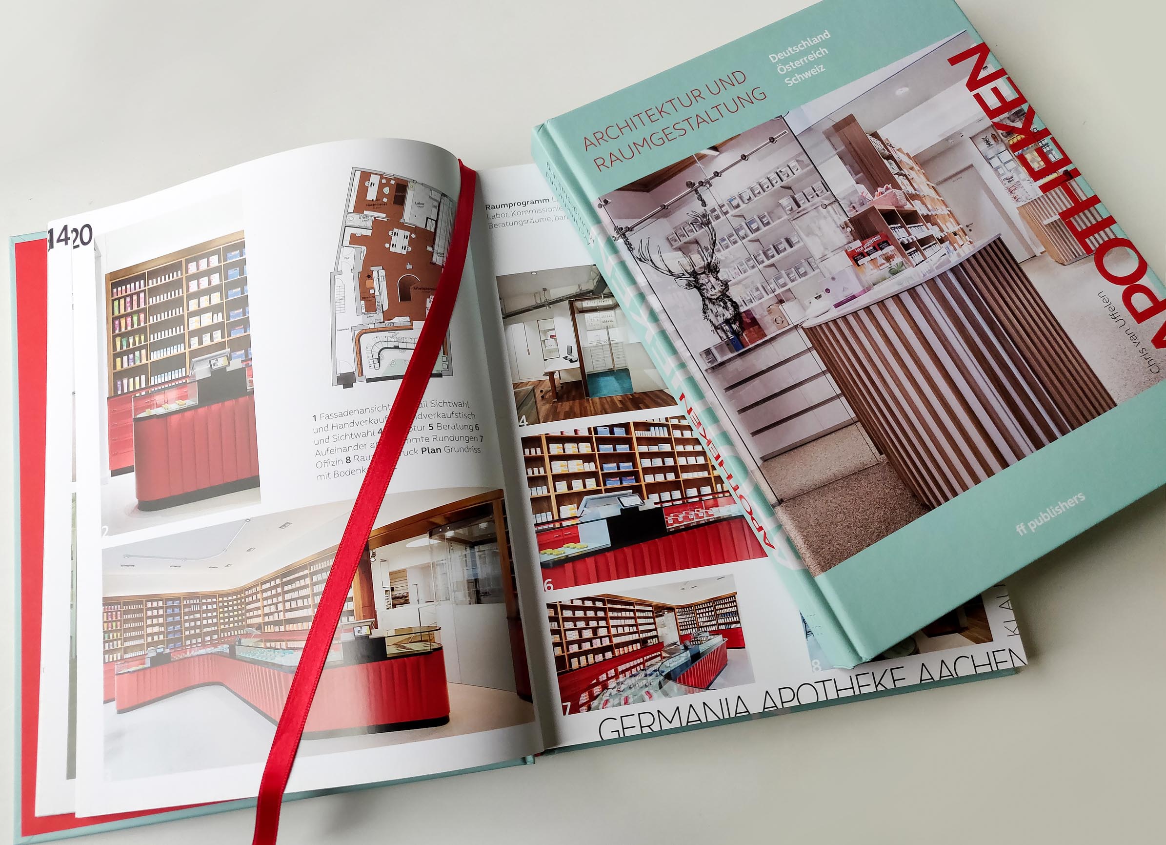 Publication featuring Germania Pharmacy in Aachen