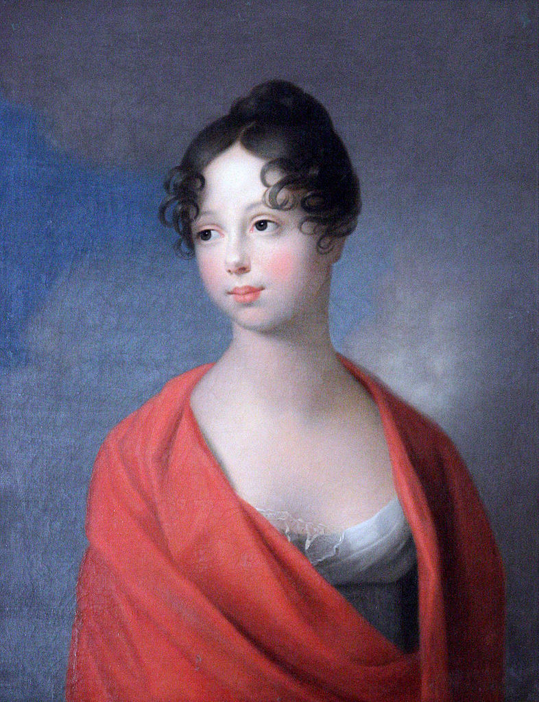 Woman in red, Catherine of Russia