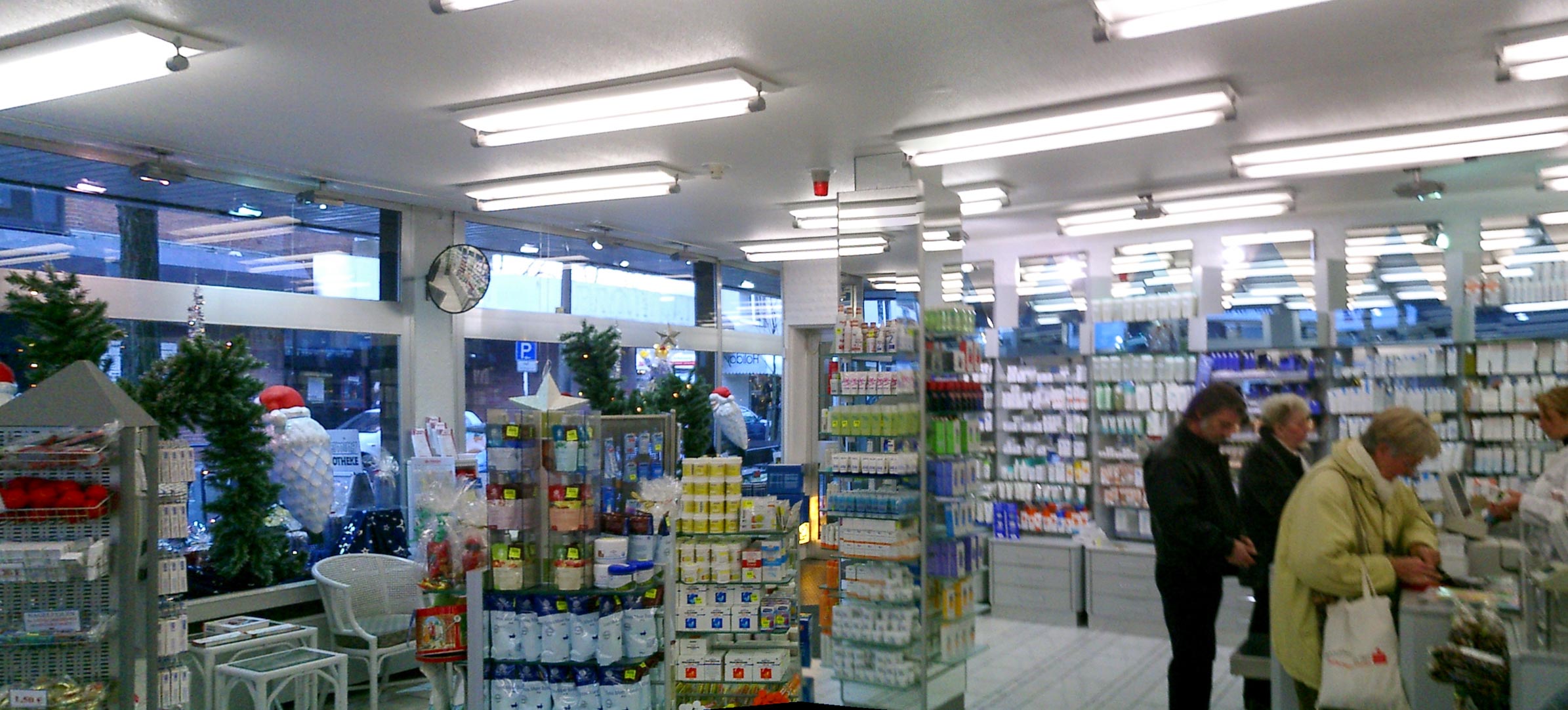 Fleming Pharmacy before the renovation