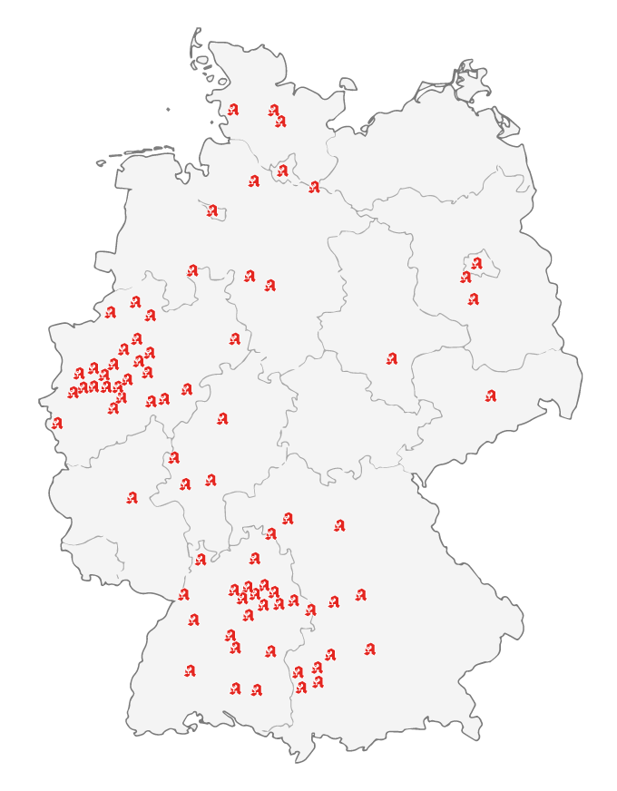 Project map by Klaus Bürger Architektur
