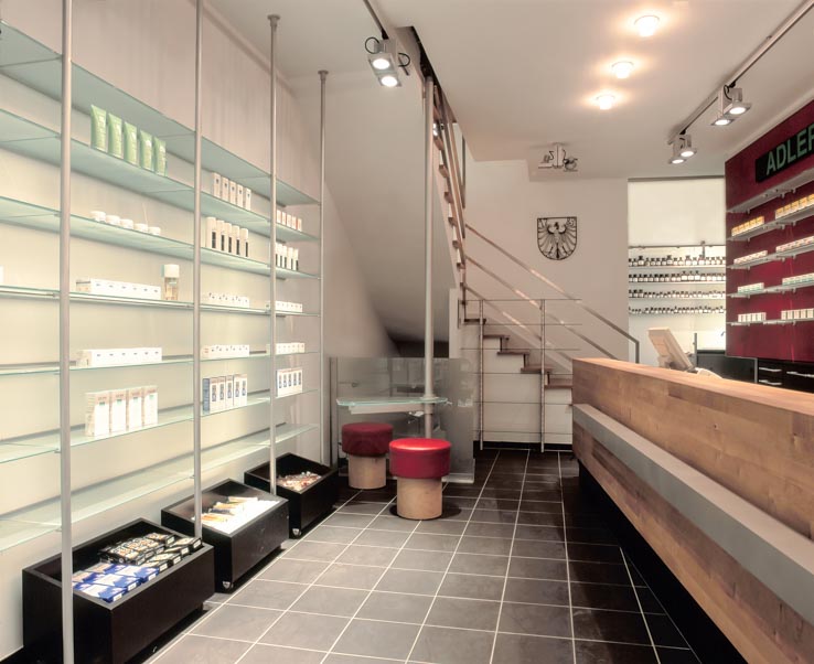 Adler Apotheke, kleine Offizin