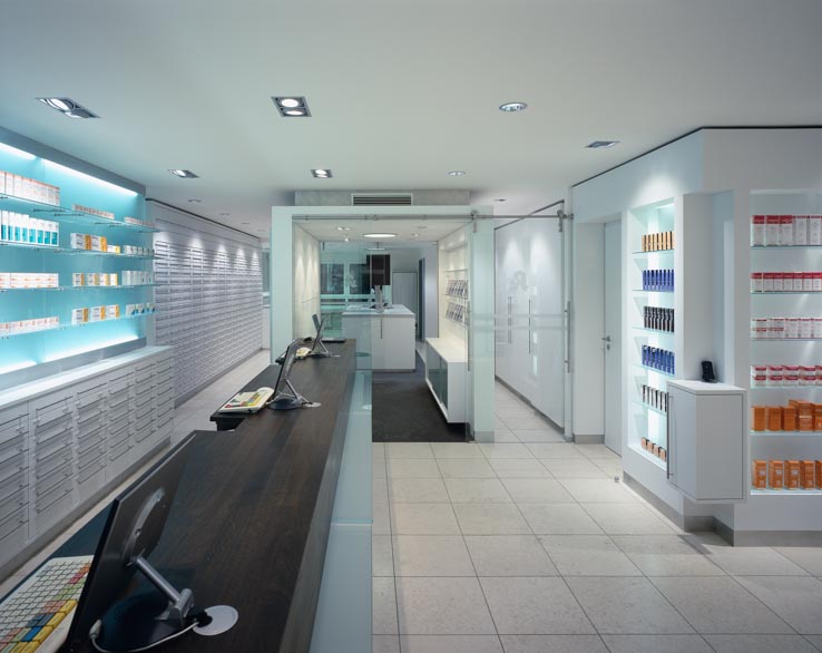 Apotheke am Klemensplatz, Sichtwahl, HV-Tisch und Freiwahl