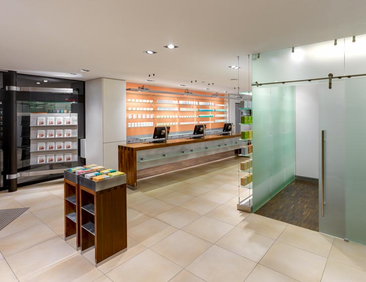 Apotheke am Niedertor, Offizin