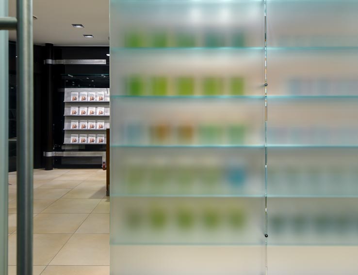 Apotheke am Niedertor, Beratungsraum hinter der Freiwahl