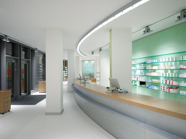 Apotheke am Theater, HV-Tisch und Sichtwahl