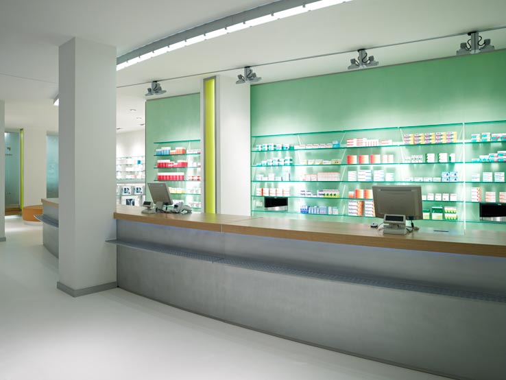 Apotheke am Theater, HV-Tisch und Sichtwahl