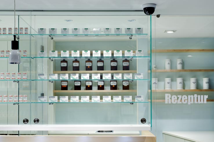 Engel Apotheke, Rezeptur in der Sichtwahl