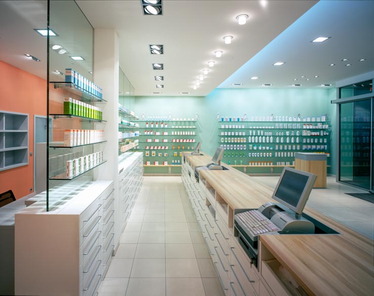 Rathaus Apotheke, HV-Tisch mit transparenter Sichtwahl